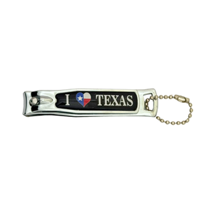 One unit of Texas Flag Nail Clipper Keychain