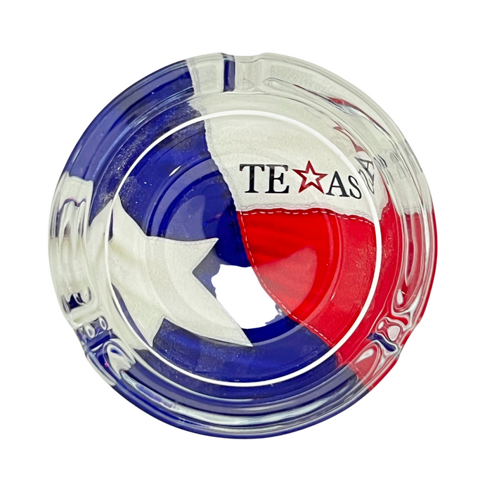 Texas Flag Souvenir Ashtray