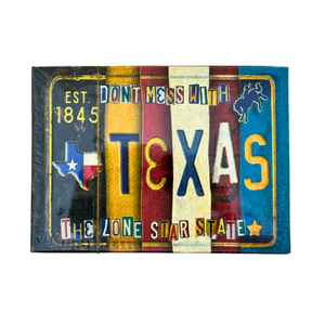 One unit of Texas License Plate - Souvenir Playing Cards