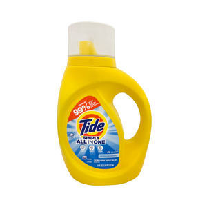 One unit of Tide Simply All in One 22 Loads 31 fl oz
