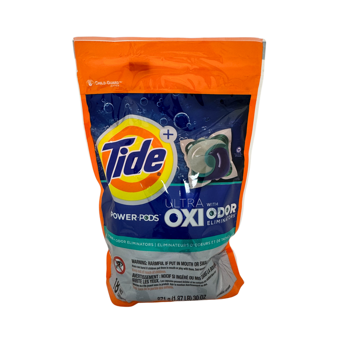 Tide Ultra with Oxi Odor Eliminator 18 pacs