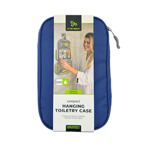 One unit of Travelon Compact Hanging Toiletry Case - Royal Blue