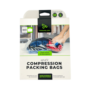 One unit of Travelon Compression Packing Bags 2 pc