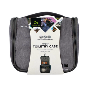One unit of Travelon Hanging Toiletry Case - Gray