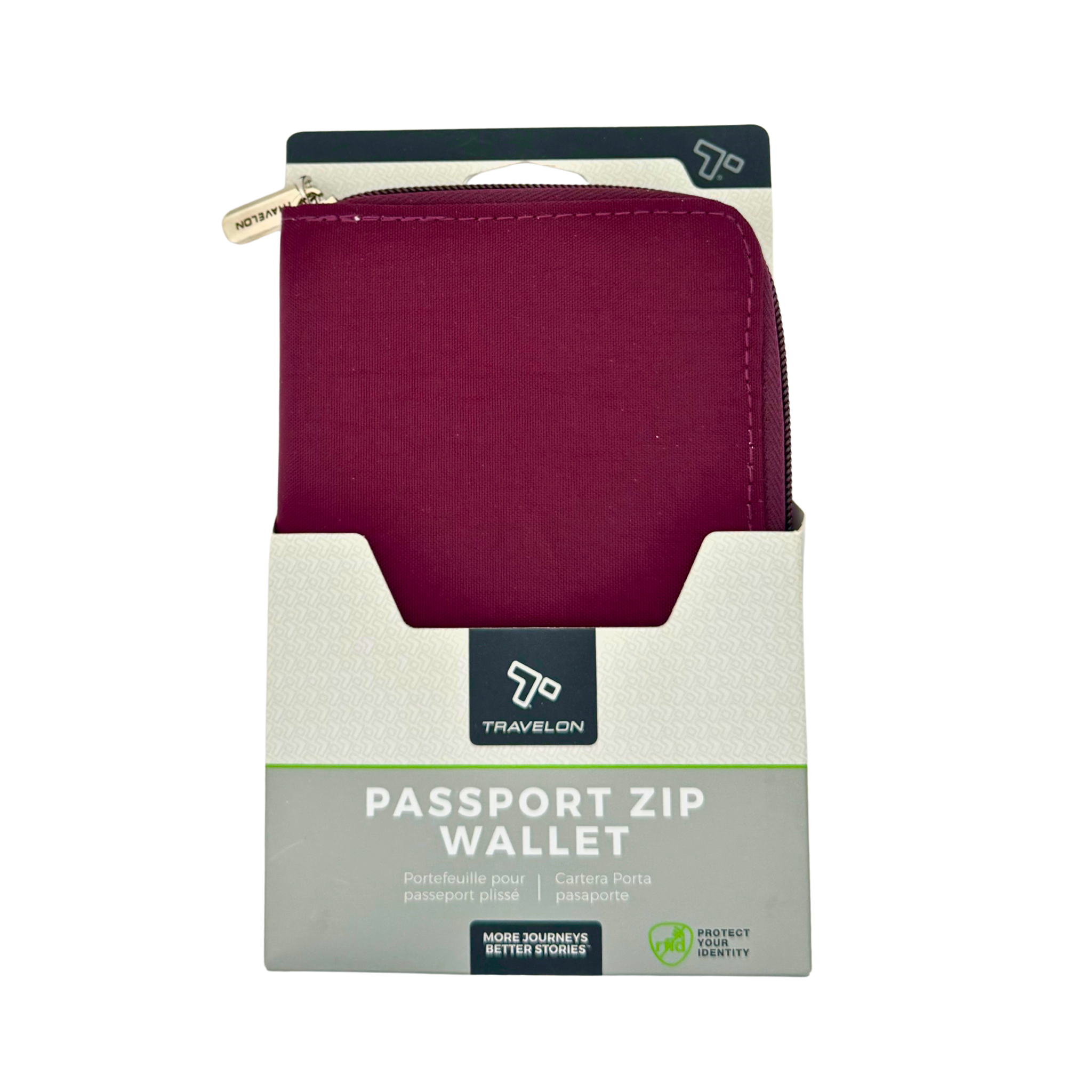 travelon card sleeve Travelon Passport Zip Wallet