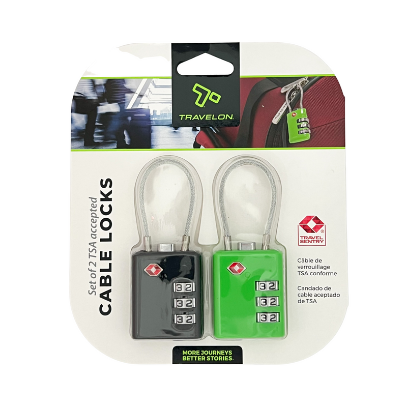 Travelon cable sales lock