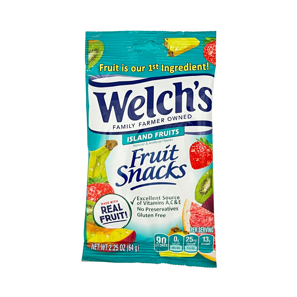 Welch's Island Fruits Fruit Snacks 2.52 oz