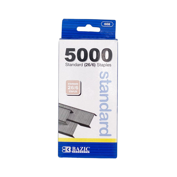 Bazic 5000 Standard 26/6 Staples