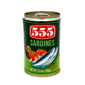 555 Sardines In Tomato Sauce 5.5 oz