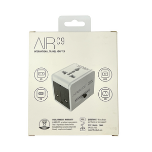 One unit of AIR C9 International Travel Adapter