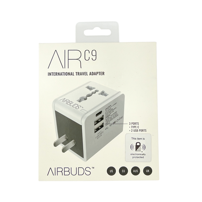 AIR C9 International Travel Adapter