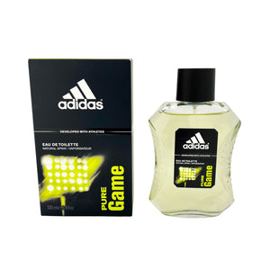 One unit of Adidas Pure Game Eau de Toilette Natural Spray 3.4 fl oz