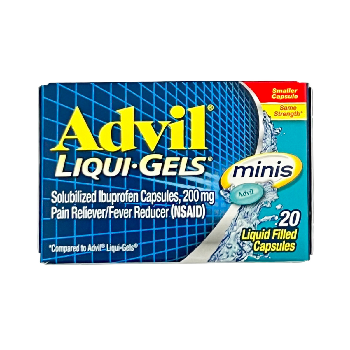 Advil LiquiGels Minis Ibuprofen Pain Reliever & Fever Reducer