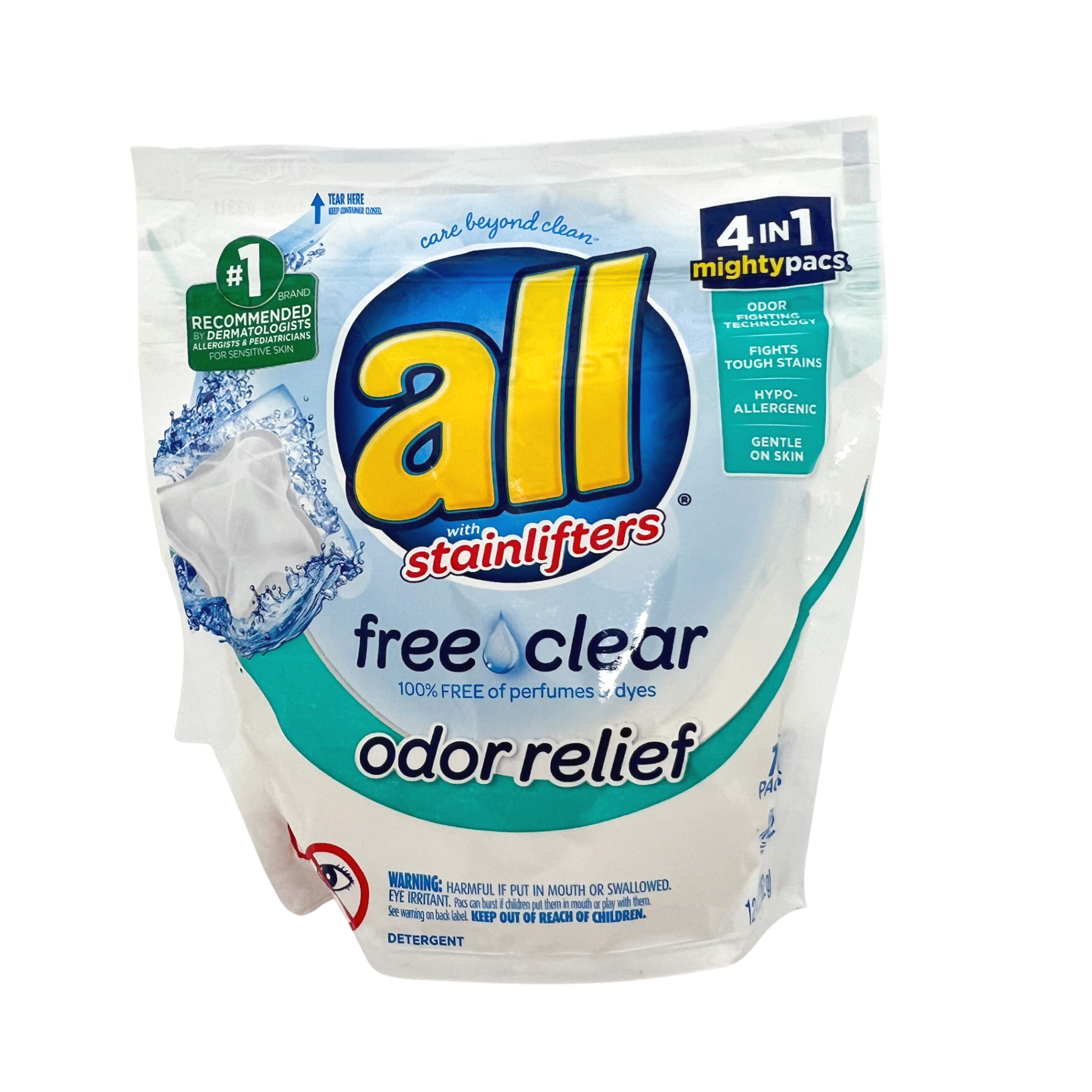 All Stainlifters Free Clear Odor Relief