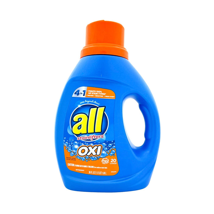 All Stainlifters Oxi Liquid Detergent 20 loads 36 fl oz