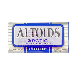 Tin of Altoids Arctic Cool Mints Peppermints 1.2 oz