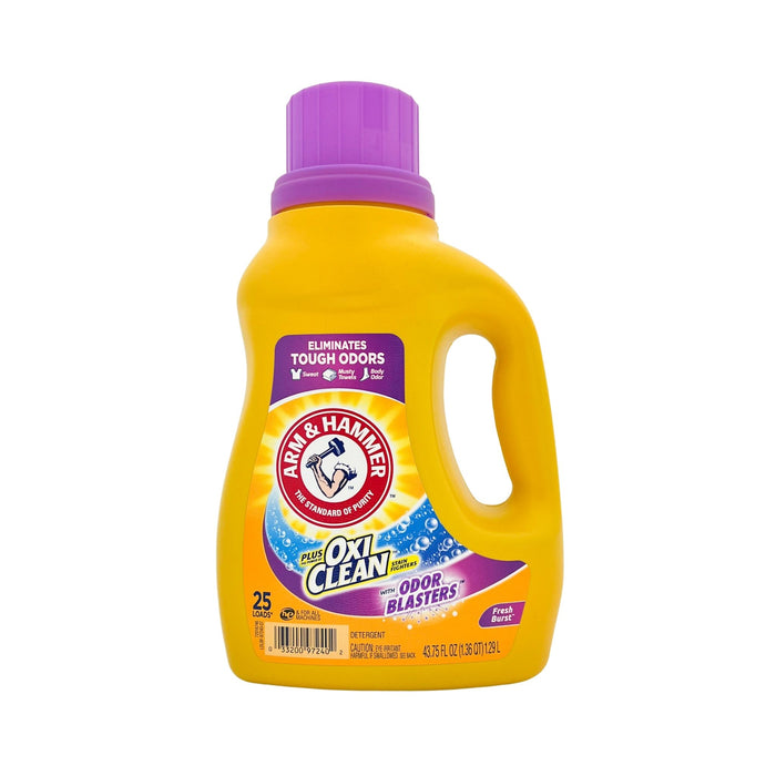 Arm & Hammer with Oxiclean Odor Blasters Liquid Detergent 25 loads