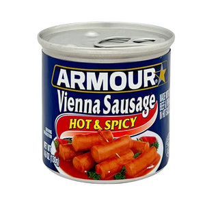 One unit of Armour Vienna Sausage Hot & Spicy 4.6 oz