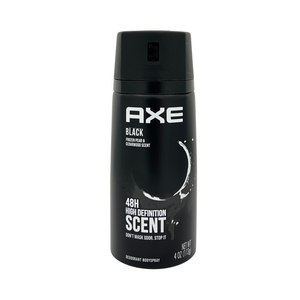 One unit of Axe Black Deodorant & Body Spray 48h Scent 4 oz