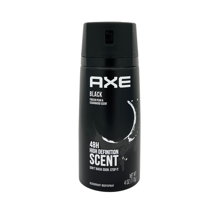 Axe Black Deodorant & Body Spray 48h Scent 4 oz