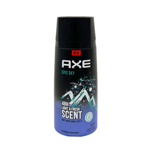 One unit of Axe Epic Sky Deodorant Body Spray 48h Light and Fresh Scent 150 ml