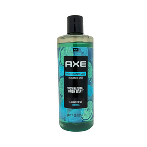 One unit of Axe Mediterranean Cool Bergamot & Sage Shower Gel 18 fl oz