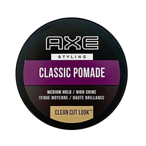 Container of Axe Styling Clean Cut Look Classic Pomade 2.64 oz