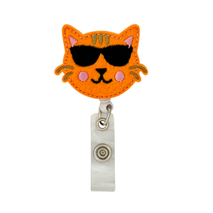 One unit of Badge Buddies Retractable Badge Reel - Cat