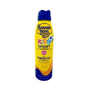 Can of Banana Boat Kids Sport SPF50 Spray Sunscreen 6 oz