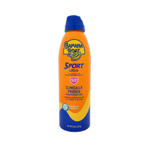 One unit of Banana Boat Sport Ultra SPF 50 Sunscreen Spray 8 oz