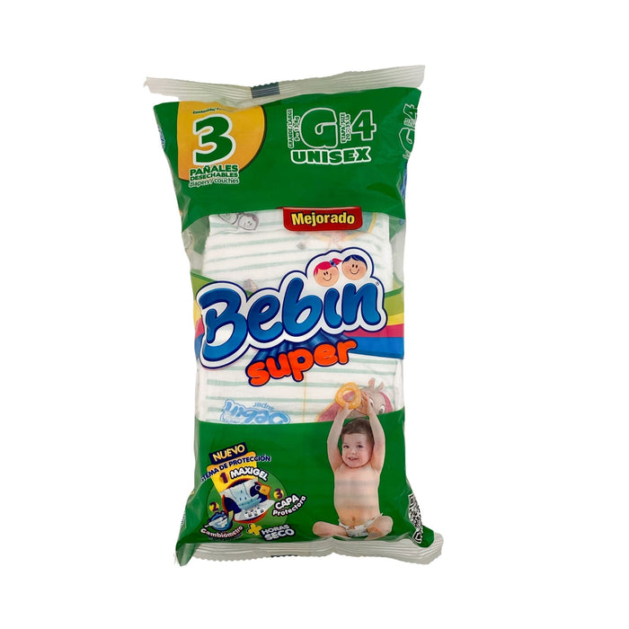 Bebin Super Diapers G 4 9-13 kg 20-35 lb Unisex