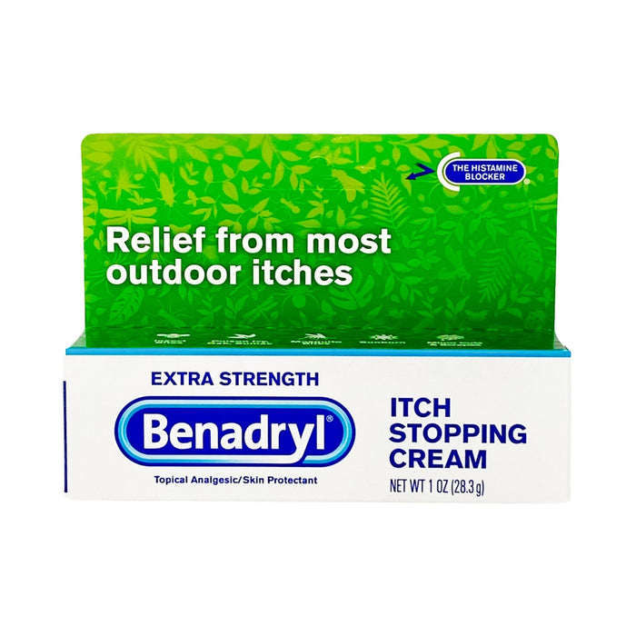 Benadryl Extra Strength Itch Stopping Cream 1 oz