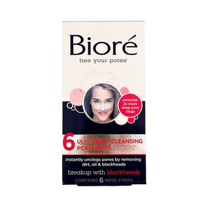 Biore Ultra Deep Cleansing Pore Strips 6 Strips