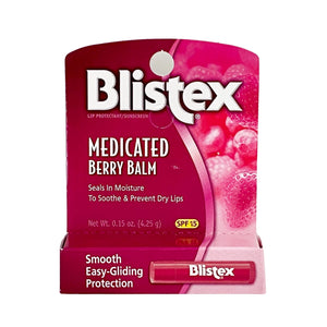 Blistex Medicated Berry Balm 0.15 oz