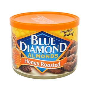 One unit of Blue Diamond Almonds Honey Roasted 6 oz