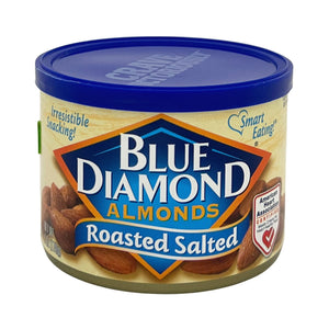 One unit of Blue Diamond Almonds Roasted Salted 6 oz