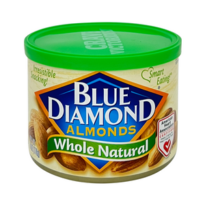 One unit of Blue Diamond Almonds Whole Natural 6 oz
