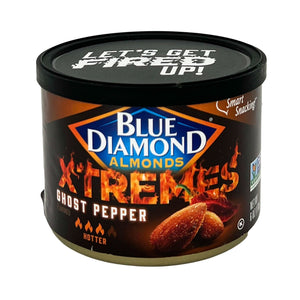 One unit of Blue Diamond Almonds Xtremes Ghost Pepper 6 oz