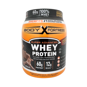 One unit of Body Fortress Super Advanced Whey Protein Chocolate 1.74 lb