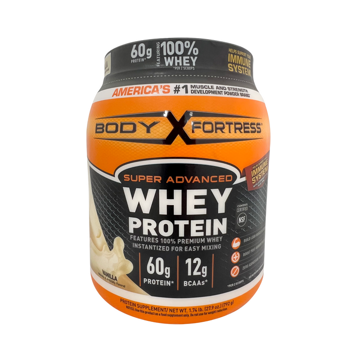 Body Fortress Super Advanced Whey Protein Vanilla 1.74 lb