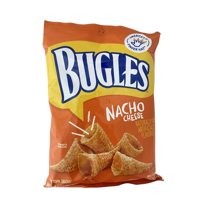 Bugles Nacho Cheese Corn Snacks 3 oz