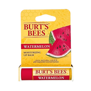 One unti of Burt's Bees Moisturizing Lip Balm - Watermelon 0.15 oz