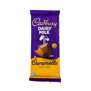 One unit of Cadbury Caramello Milk Chocolate & Creamy Caramel 4 oz