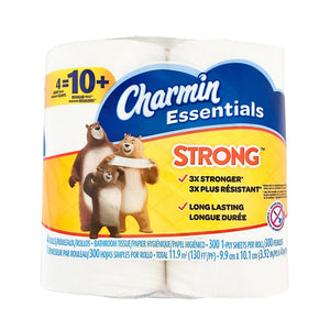 Charmin Essentials Strong Bathroom Tissue 4 rolls