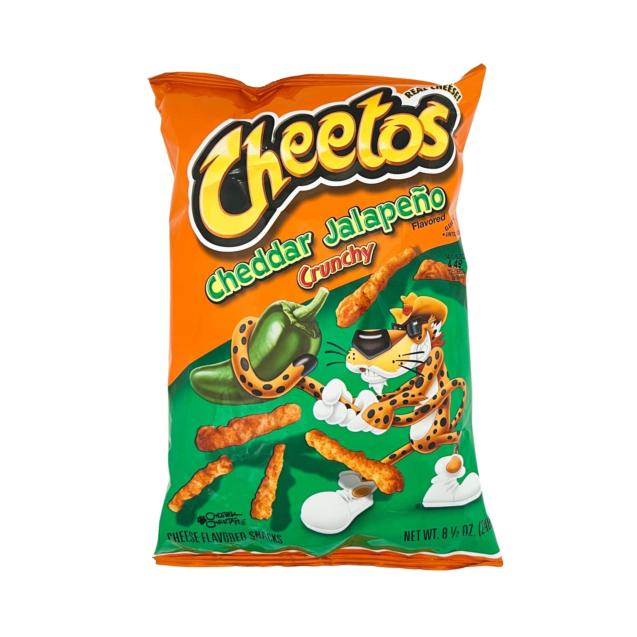 Cheetos Crunchy Cheddar Jalapeno 8 1/2 oz