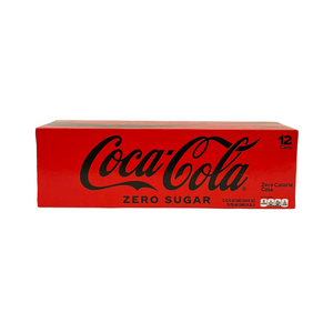 One unit of Coca Cola Zero Sugar 12 pack 12 fl oz cans