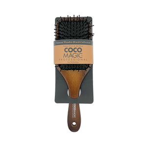 One unit of Coco Magic Professional Ion Technology Natural Wooden Brush - CM 113