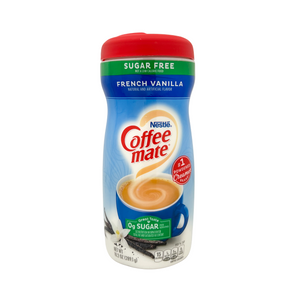 One unit of Coffeemate Sugar Free Coffee Creamer French Vanilla 10.2 oz