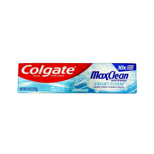 One unit of Colgate Max Clean with Whitening Smart Foam Toothpaste 6 oz