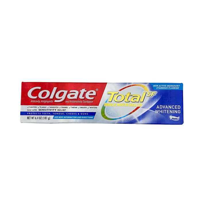 Colgate Total SF Advanced Whitening Toothpaste 6.4 oz